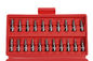 Governo rosso del metallo di Tool Set With del meccanico 21pcs 13pcs