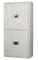 Bianco verticale della serratura ISO9001 delle porte confidenziali astute elettroniche del Governo due
