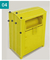 H1800mm che ricicla il rivestimento giallo della polvere di donazione dell'abbigliamento del silos di immagazzinamento