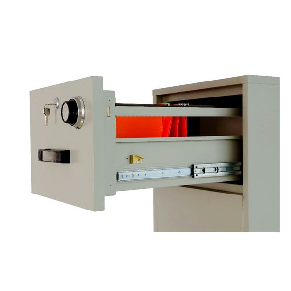 Progettazione conveniente a prova di fuoco del Governo di archivio del cassetto da 1 ora quattro per l'operazione umana