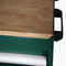 ISO14001 cassetta portautensili mobile verde con i cassetti, Governo di stoccaggio dello strumento del metallo