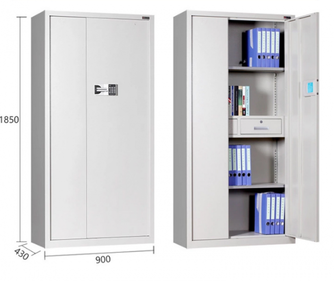 Fabbrica elettronica dell'armadietto del gabinetto di archivio confidenziale del metallo del buono di contabilità di parola d'ordine di grande stoccaggio d'acciaio